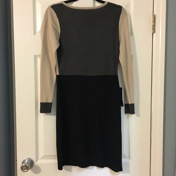 NWT The Limited colorblock sweater dress-as SP - Picture 2 of 5
