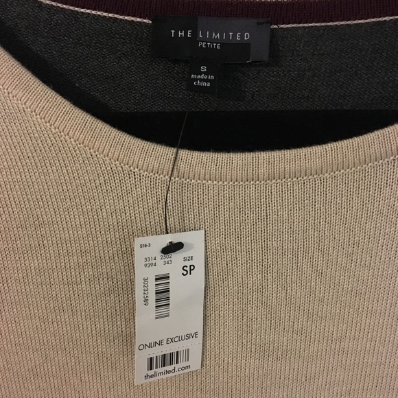 NWT The Limited colorblock sweater dress-as SP - Picture 3 of 5