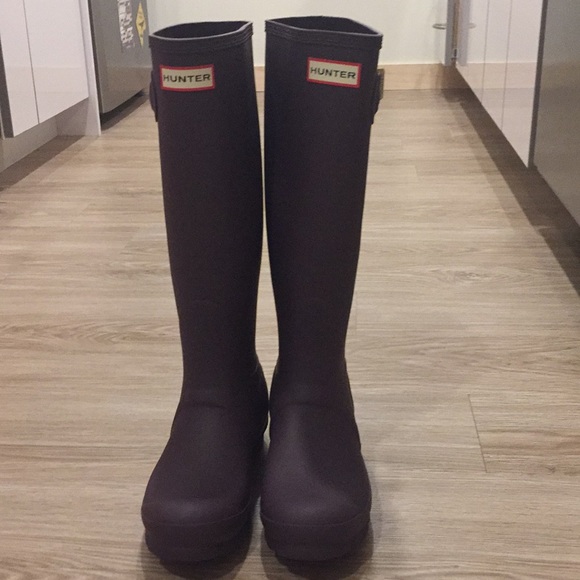 Hunter Shoes - 🎉Host Pick🎉NWT women’s size 7 purple hunter boot