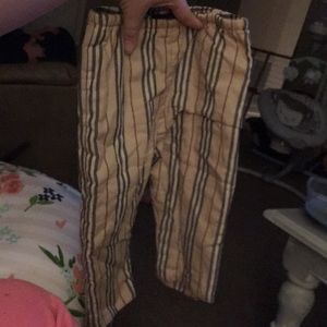 Infant Burberry pants