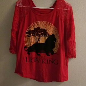Lion king lace top