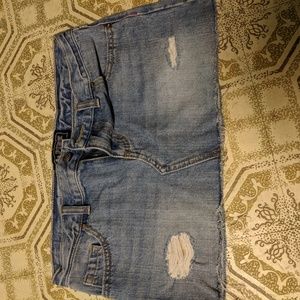Victoria Secret Pink Jean Skirt