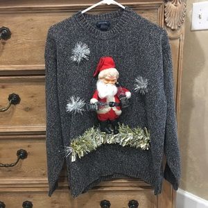 SOLD Drunk Santa ugly Christmas sweater dockers xl