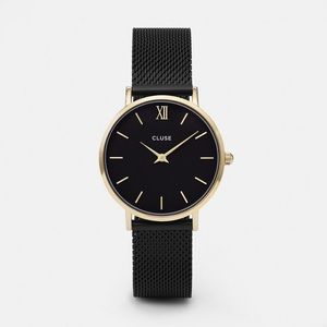 CLUSE Minuit Mesh Gold Black/Black