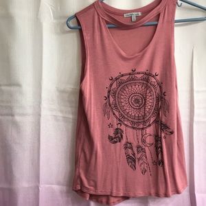 dream catcher cut out tank