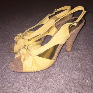 Yellow heels
