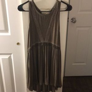 Dark green tunic shirt