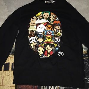 Bape long sleeve shirt
