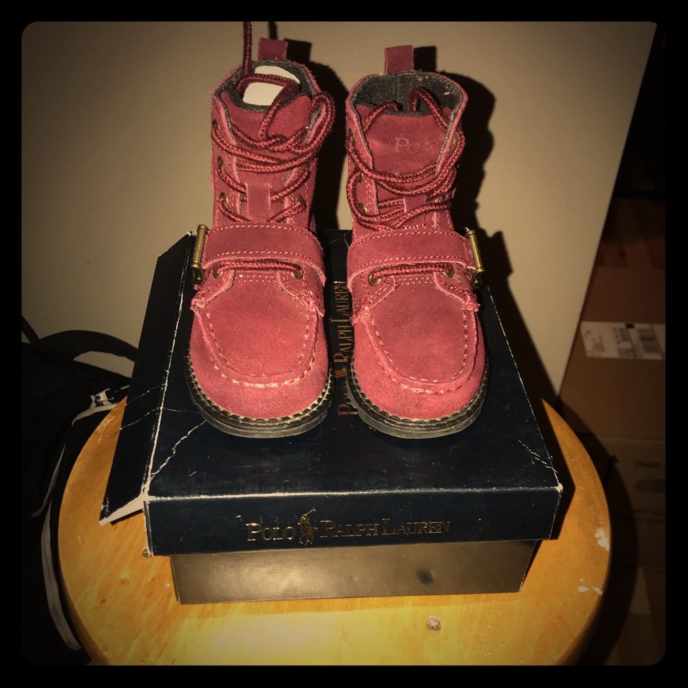 Toddler Unisex Ralph Lauren Polo Boots