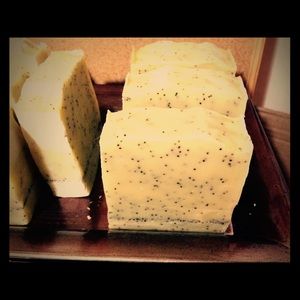 Peppermint Lemon Poppyseed Soap