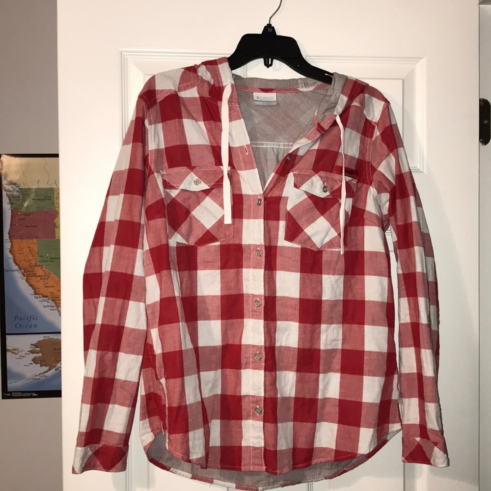 GEORGIA BULLDOGS COLOMBIA plaid flannel WOMEN/MEN