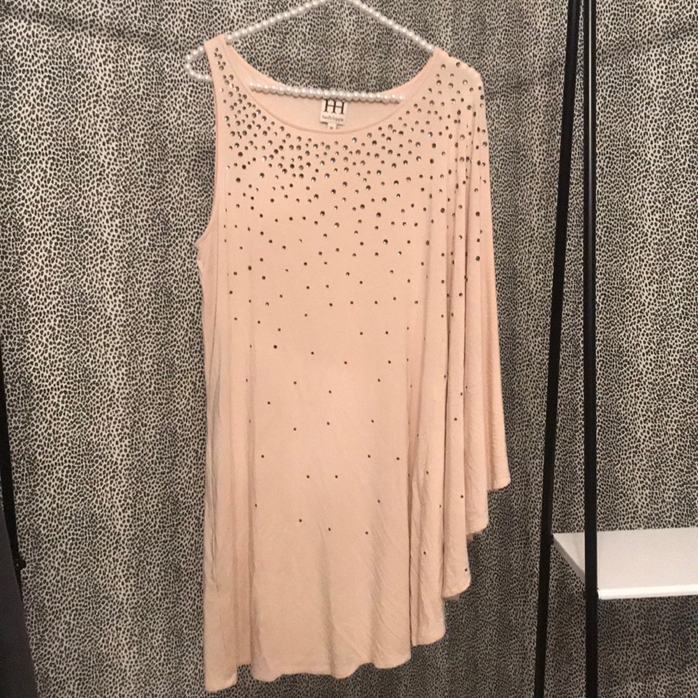 Haute Hippie Dress with Crystal Details. Size M.