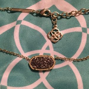 Kendra Scott Silver Druzy Elisa