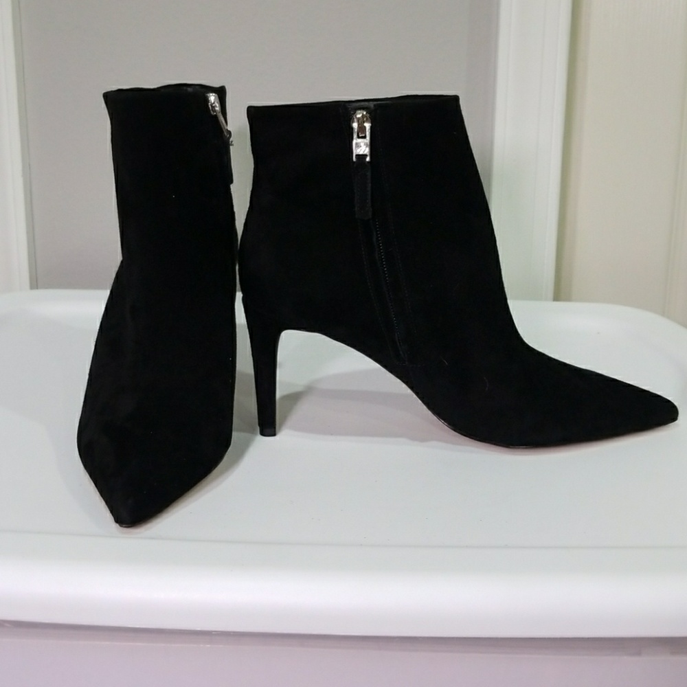 Sam Edelman suede booties. Never worn