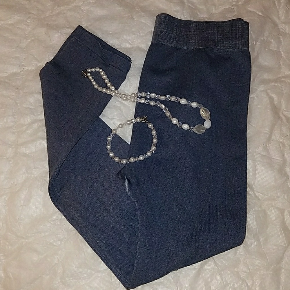 Denim looking leggings