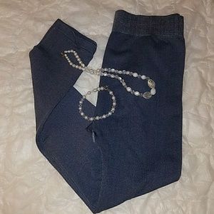 Denim looking leggings