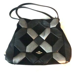 NWOT Coach Edie shoulder bag