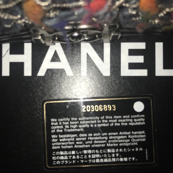 Authentic Chanel Boy Tweed Bag - Picture 3 of 8