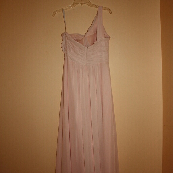 Pale Pink Bridesmaid's Dress - Picture 3 of 6