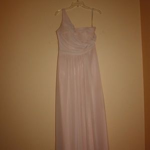 Pale Pink Bridesmaid's Dress