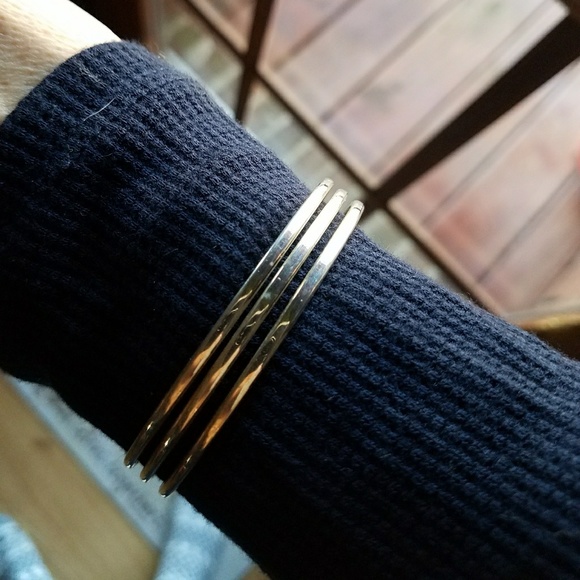 Silver cuff bracelet - Picture 1 of 3