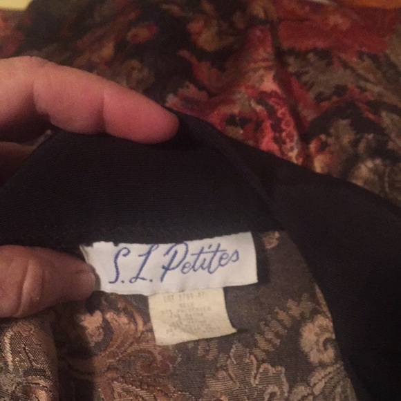 Vintage floral jacket "smoking jacket" design - Picture 4 of 4