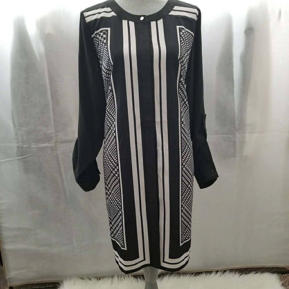 Michael kors Womens Long sleeve Shirt Dress