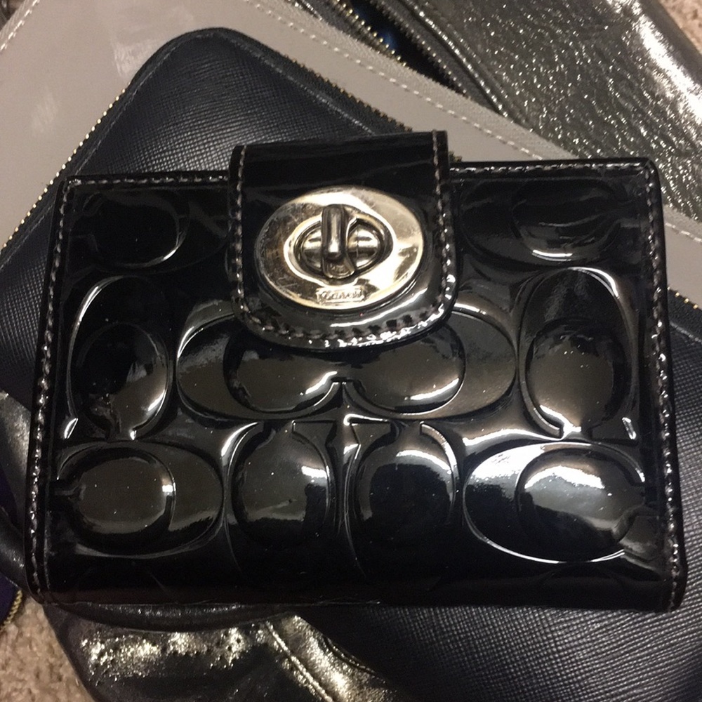 Coach Patent Leather Wallet