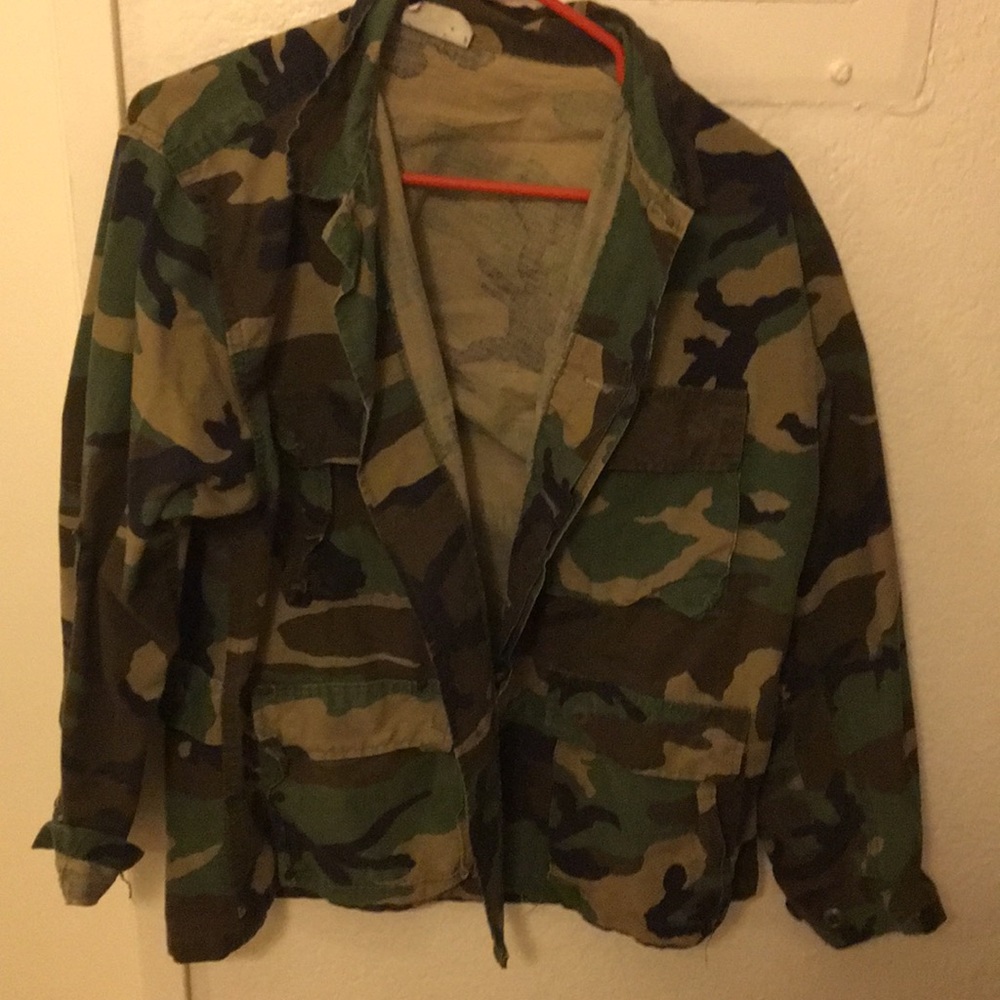 Vintage Camo Jacket