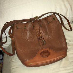 Vintage Dooney and Bourke drawstring bucket