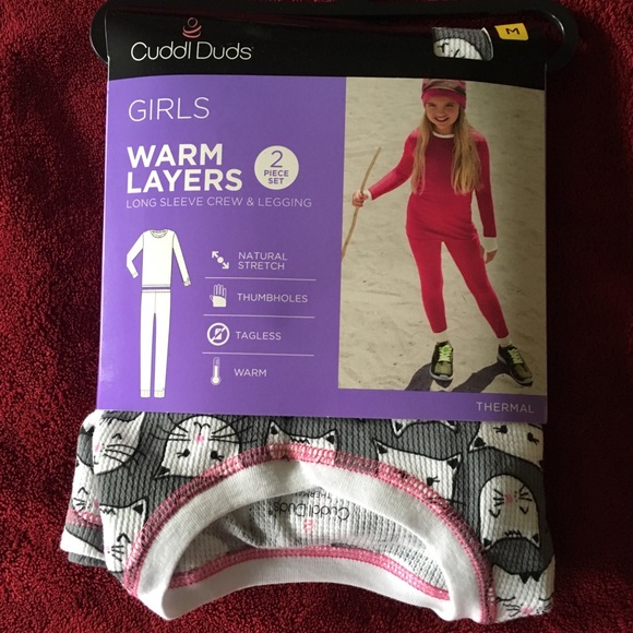 CuddlDuds girls outfit NWT - Picture 1 of 2