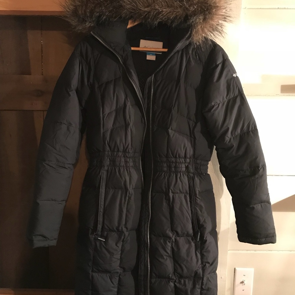 Women’s Columbia winter down feather coat