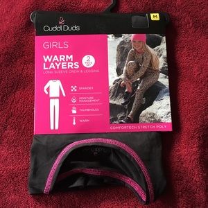 CuddlDuds girls outfit NWT