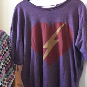 Hand stitched vintage tshirt