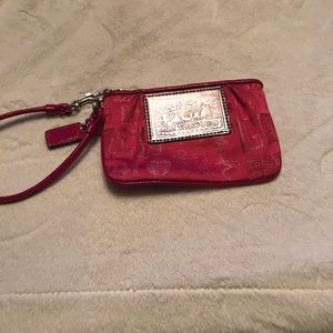 Coach Poppy Wristlet