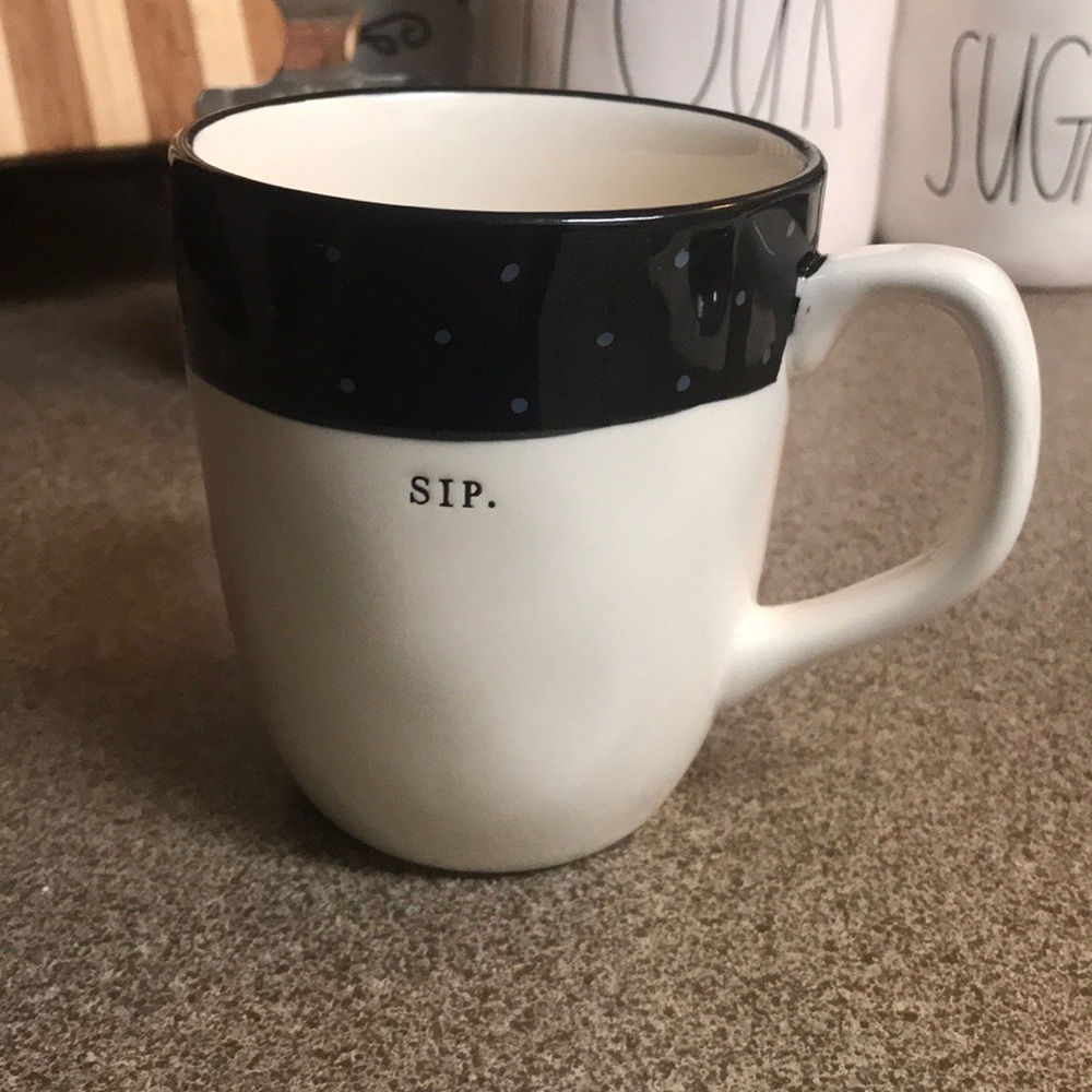 Rae Dunn Sip Polka Dot Mug