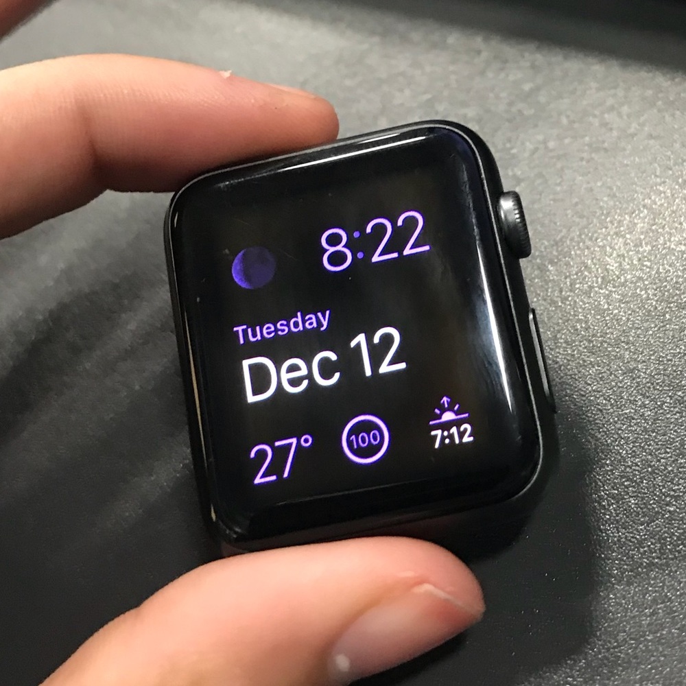 Apple Watch 42mm Series 1 Space Gray