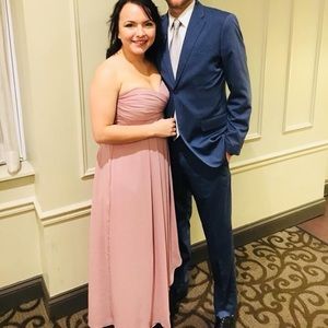 David’s bridal bridesmaids dress