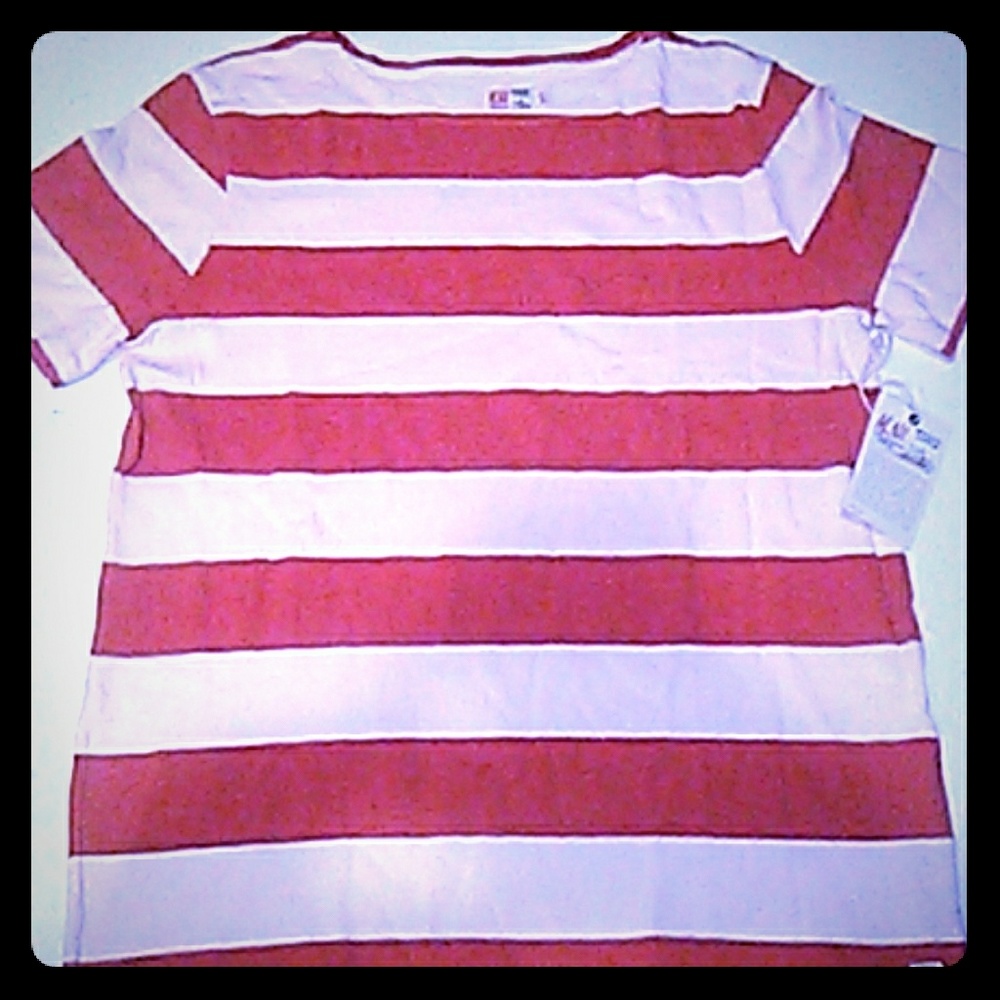 New Makaha Shorts Red&White Stripe Shirt