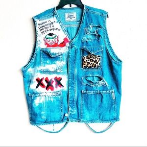 Kenyon Michael Custom Denim Vest