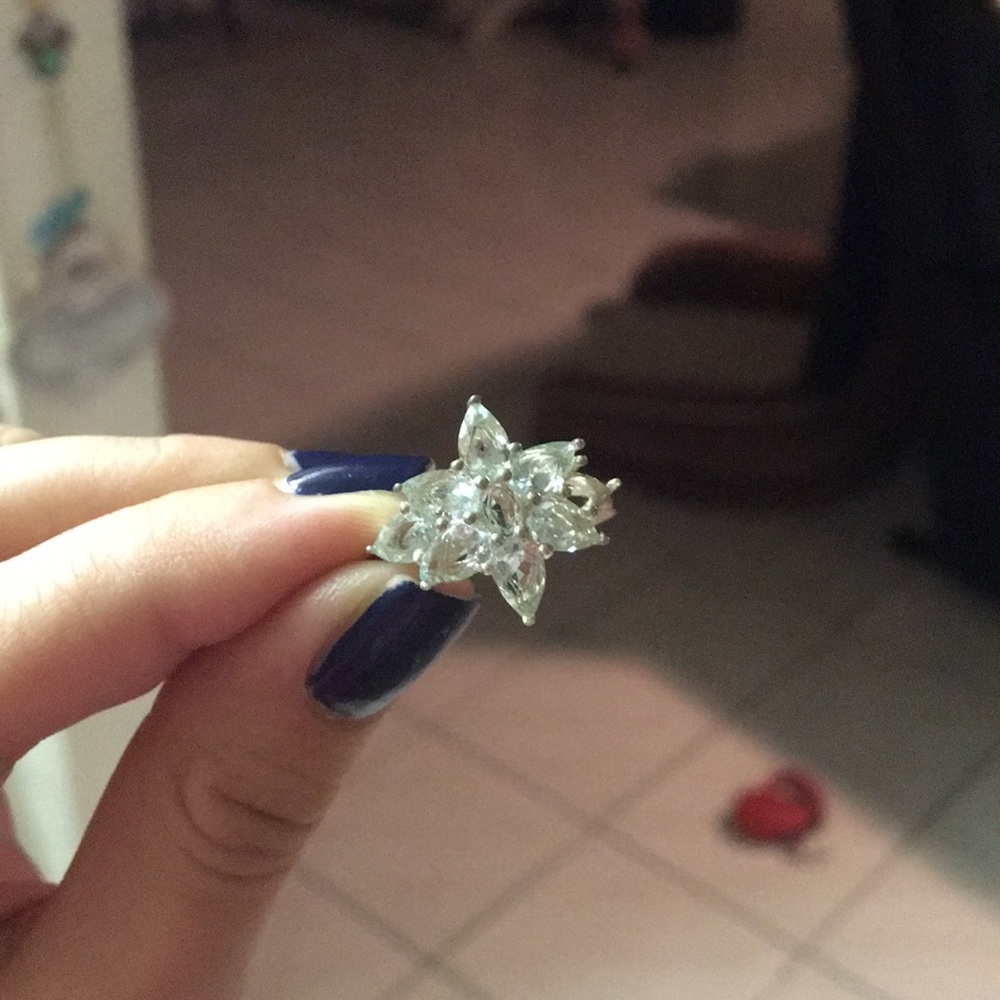 Aquamarine ring