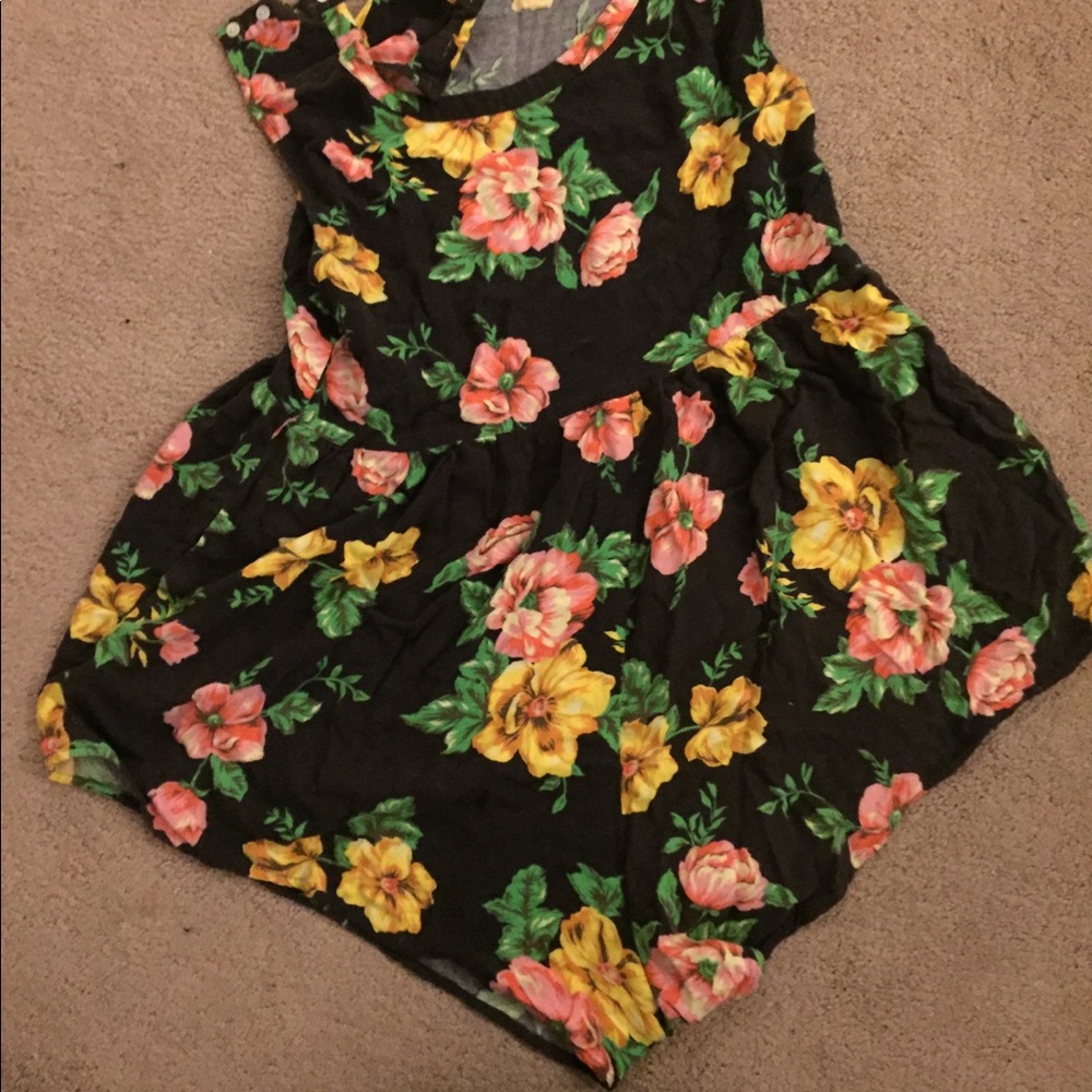 Boutique Floral Romper