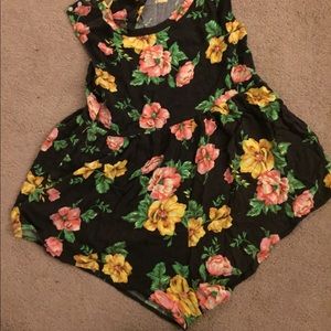 Boutique Floral Romper