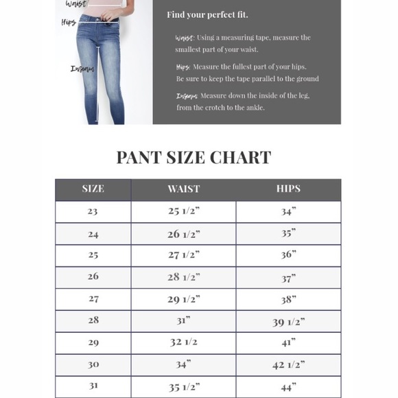 ❤️ Dark Wash Ripped Knee Skinny Stretch Jeans - Picture 6 of 6