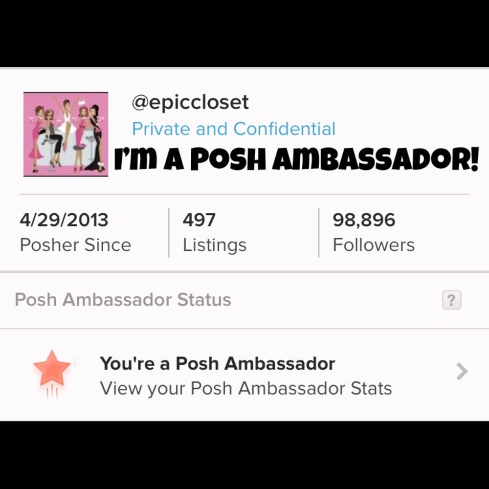 🌟 POSH AMBASSADOR 🌟