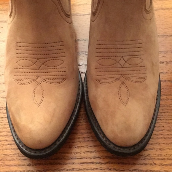 Authentic Leather Hard Toe Cowboy Boots - Picture 8 of 8