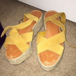 American Eagle platform sandals