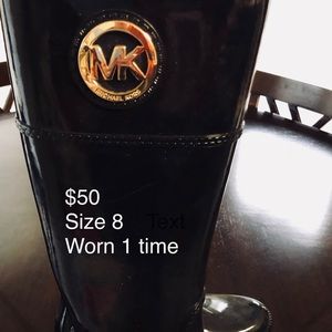 Michael Kors rain boots