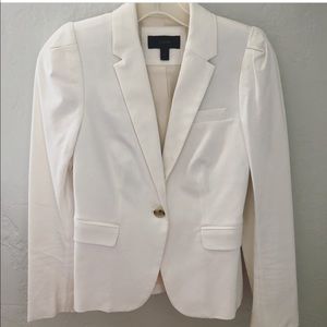 ALL WHITE JCREW BLAZER