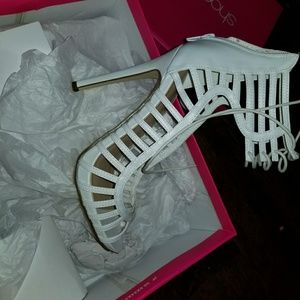 White heels